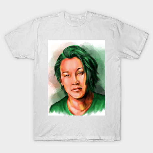 Keanu Reeves T-Shirt by Svetlana Pelin